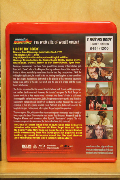 I Hate My Body Blu-ray