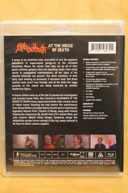 Bloodbath at the House of Death Blu-ray