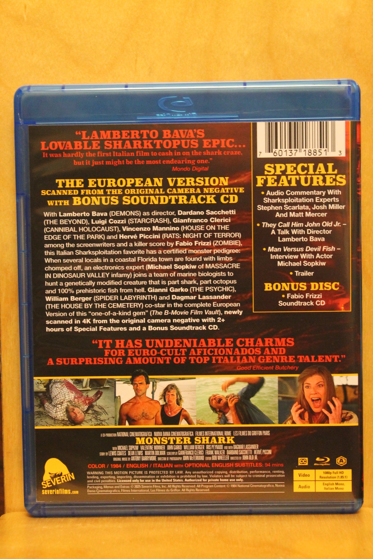 Monster Shark Blu-ray