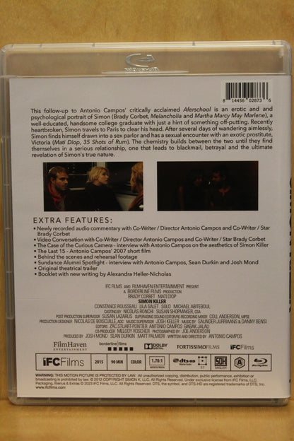 Simon Killer Blu-ray