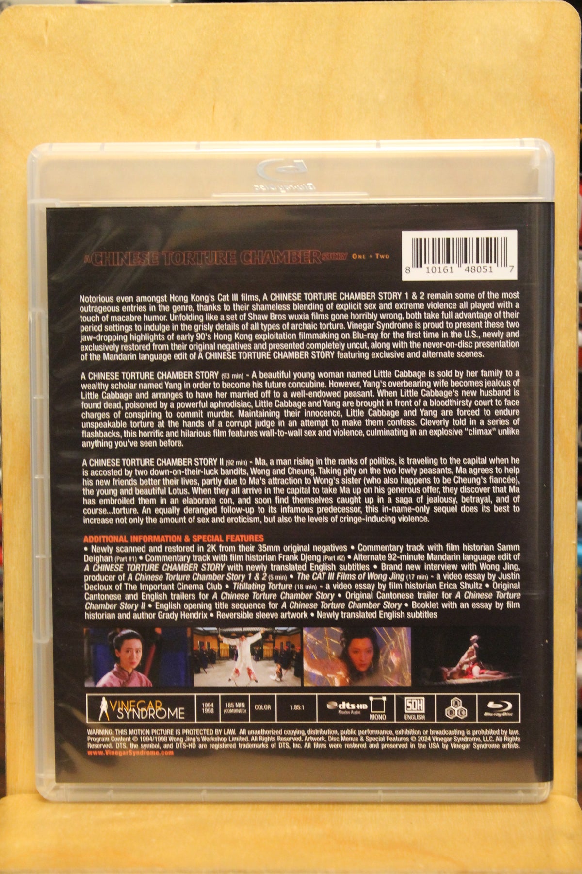 Chinese Torture Chamber Story One & Two Blu-ray