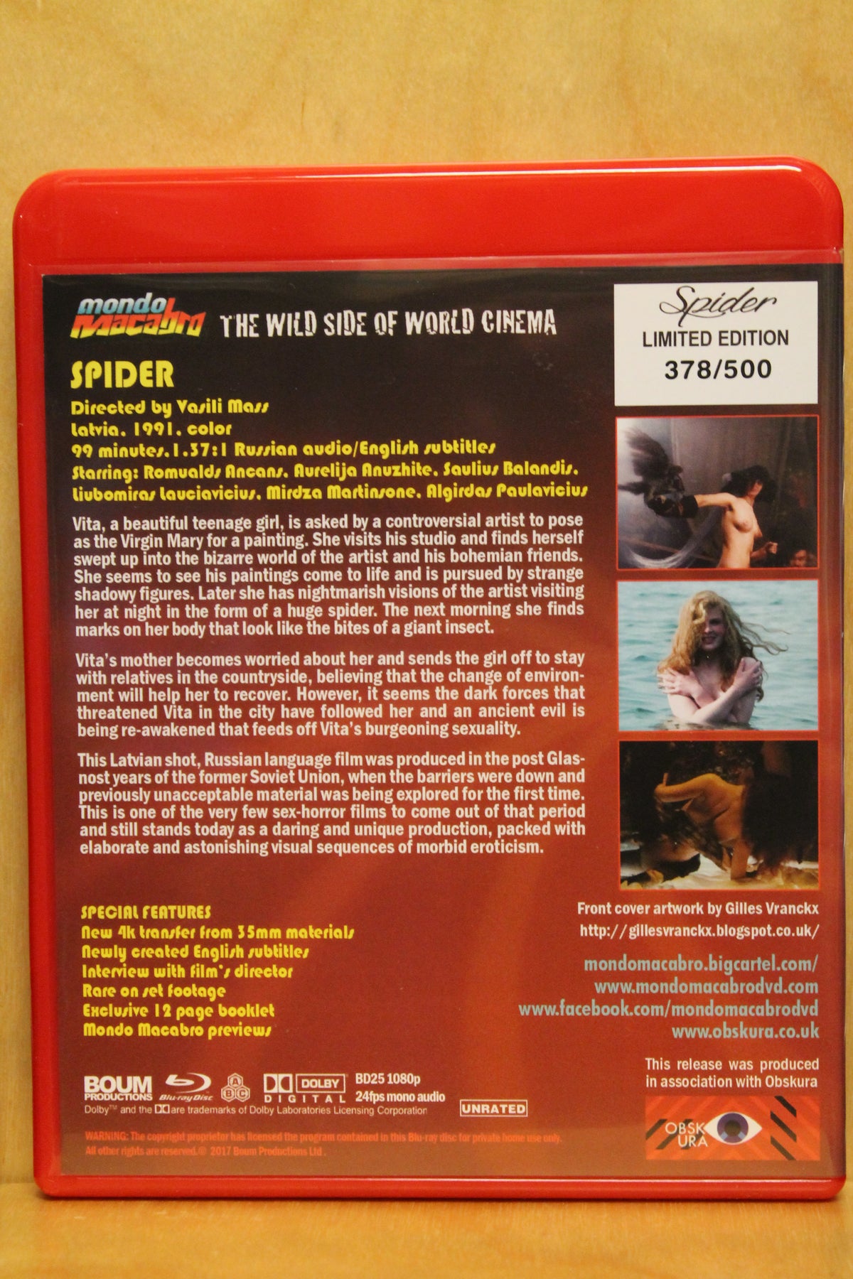 Kiss of the Spider Woman Blu-ray
