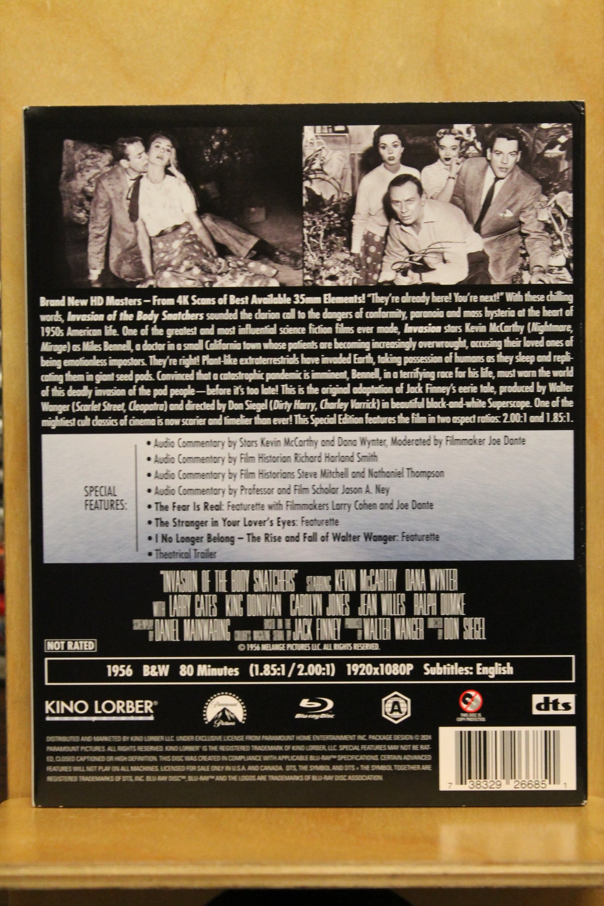 Invasion of the Body Snatchers Blu-ray
