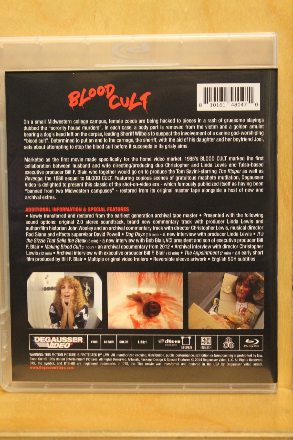 Blood Cult Blu-ray