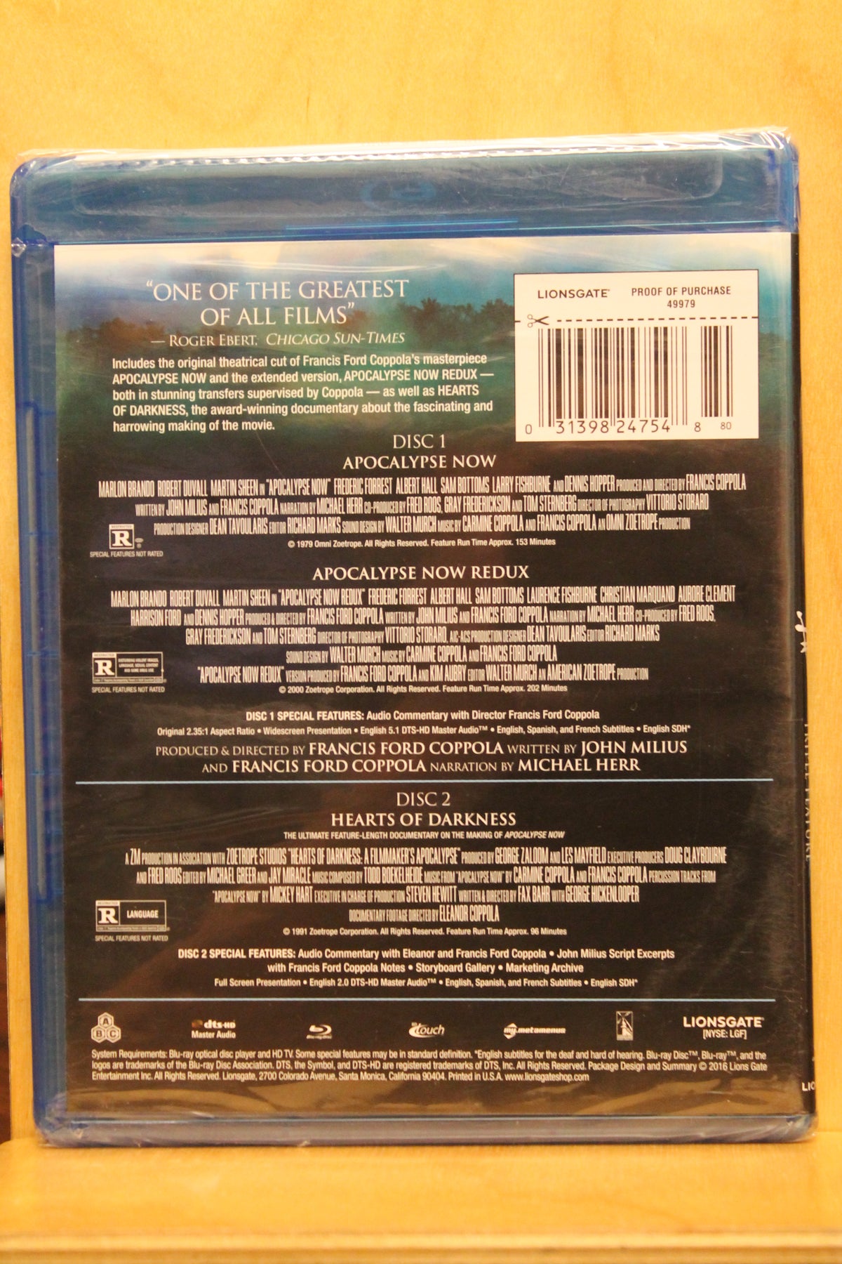 Apocalypse Now Triple Feature Blu-ray