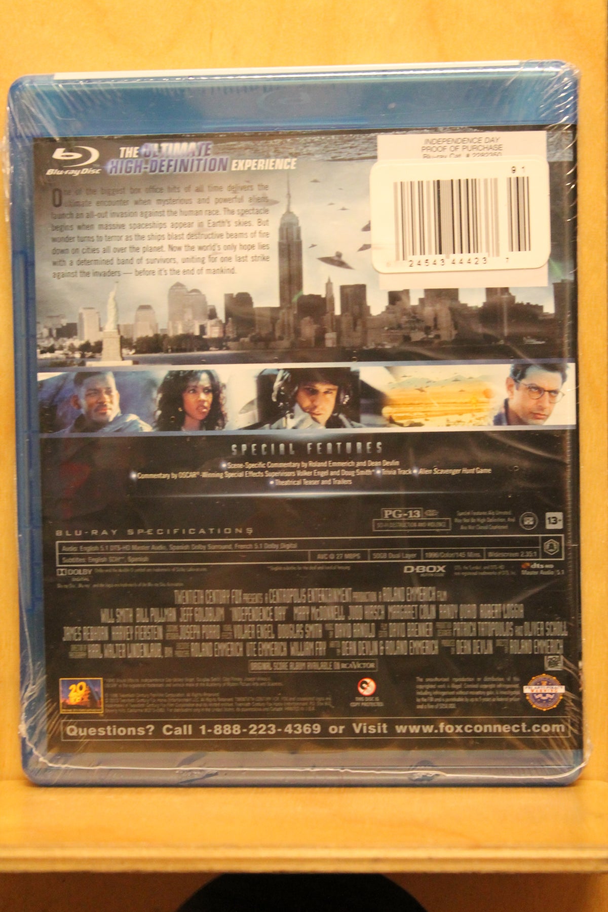 Independence Day Blu-ray
