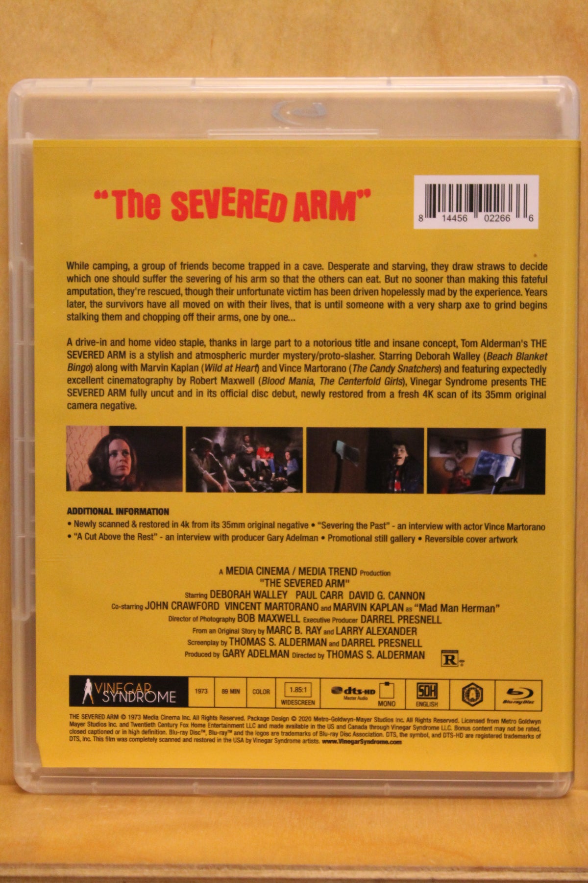 The Severed Arm Blu-ray