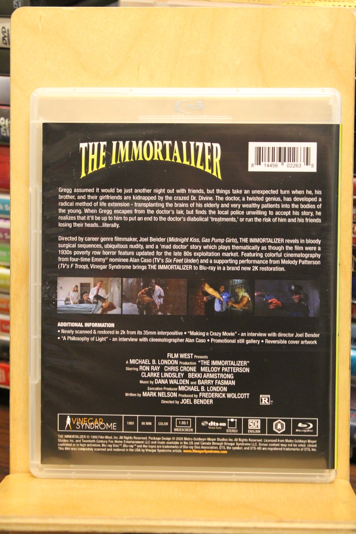 The Immortalizer Blu-ray