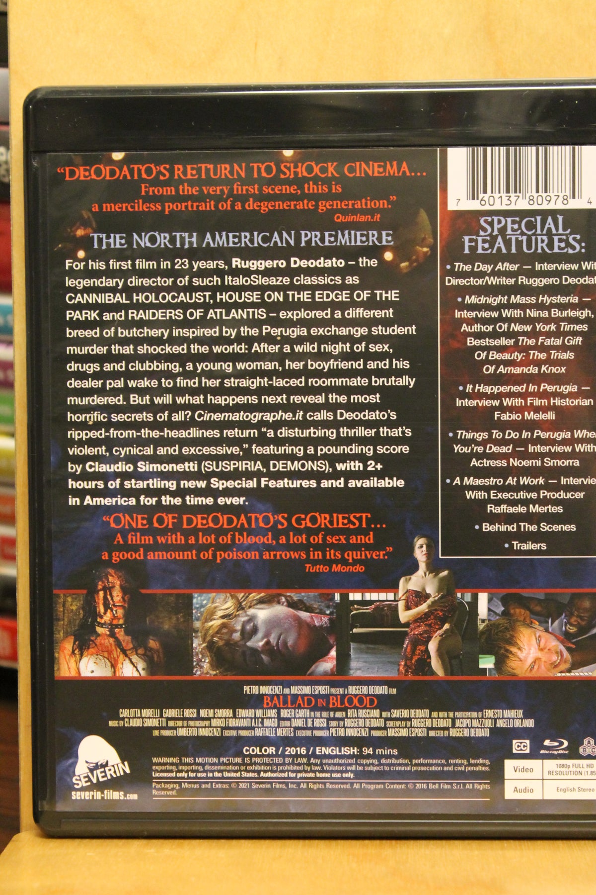 Ballad in Blood Blu-ray