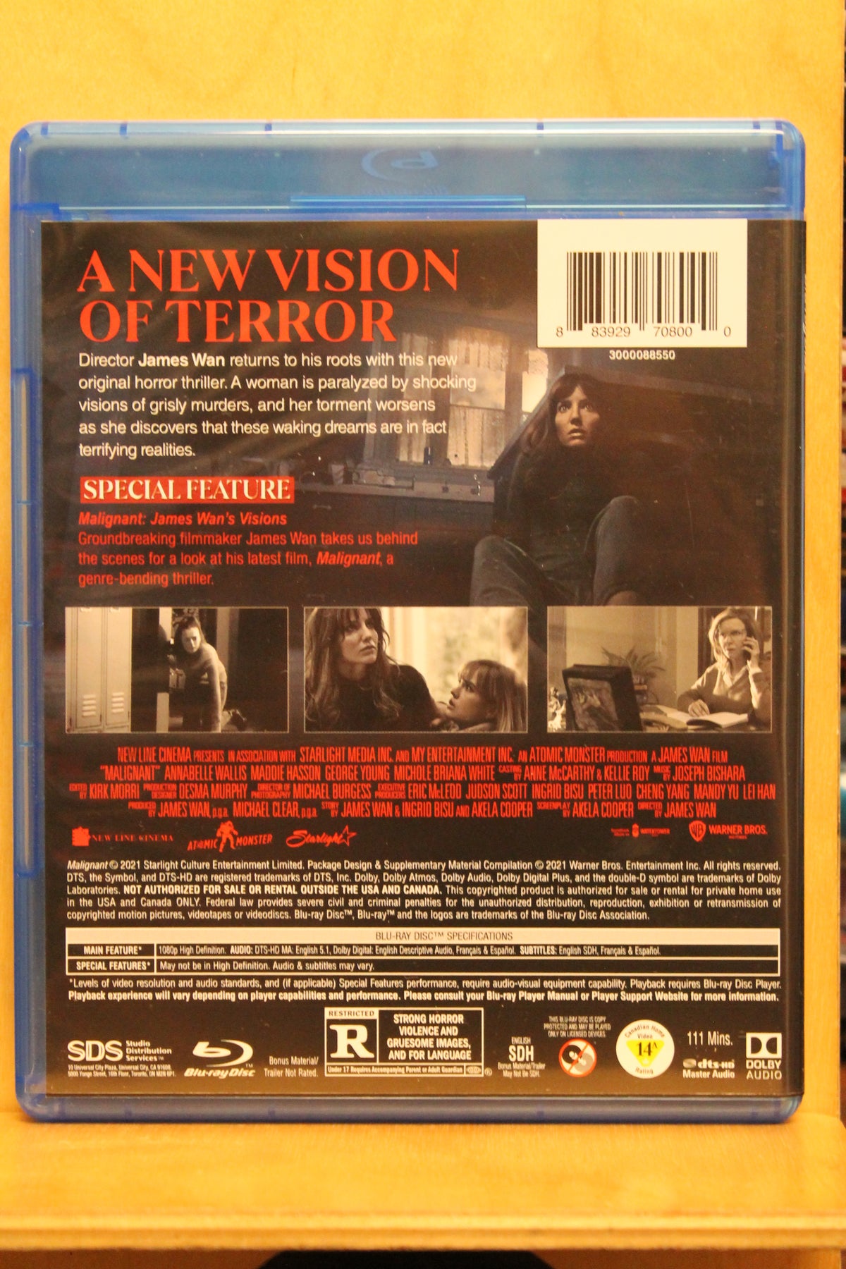 Malignant Blu-ray
