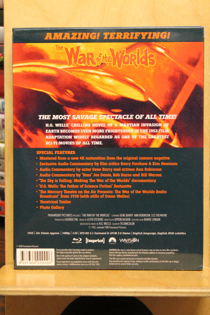 The War of the Worlds Blu-ray