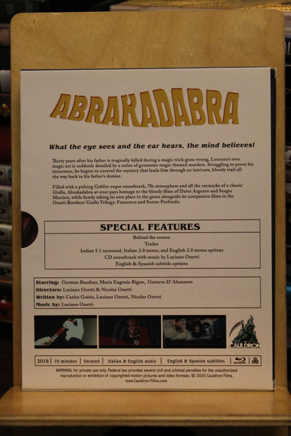 Abrakadabra Blu-ray