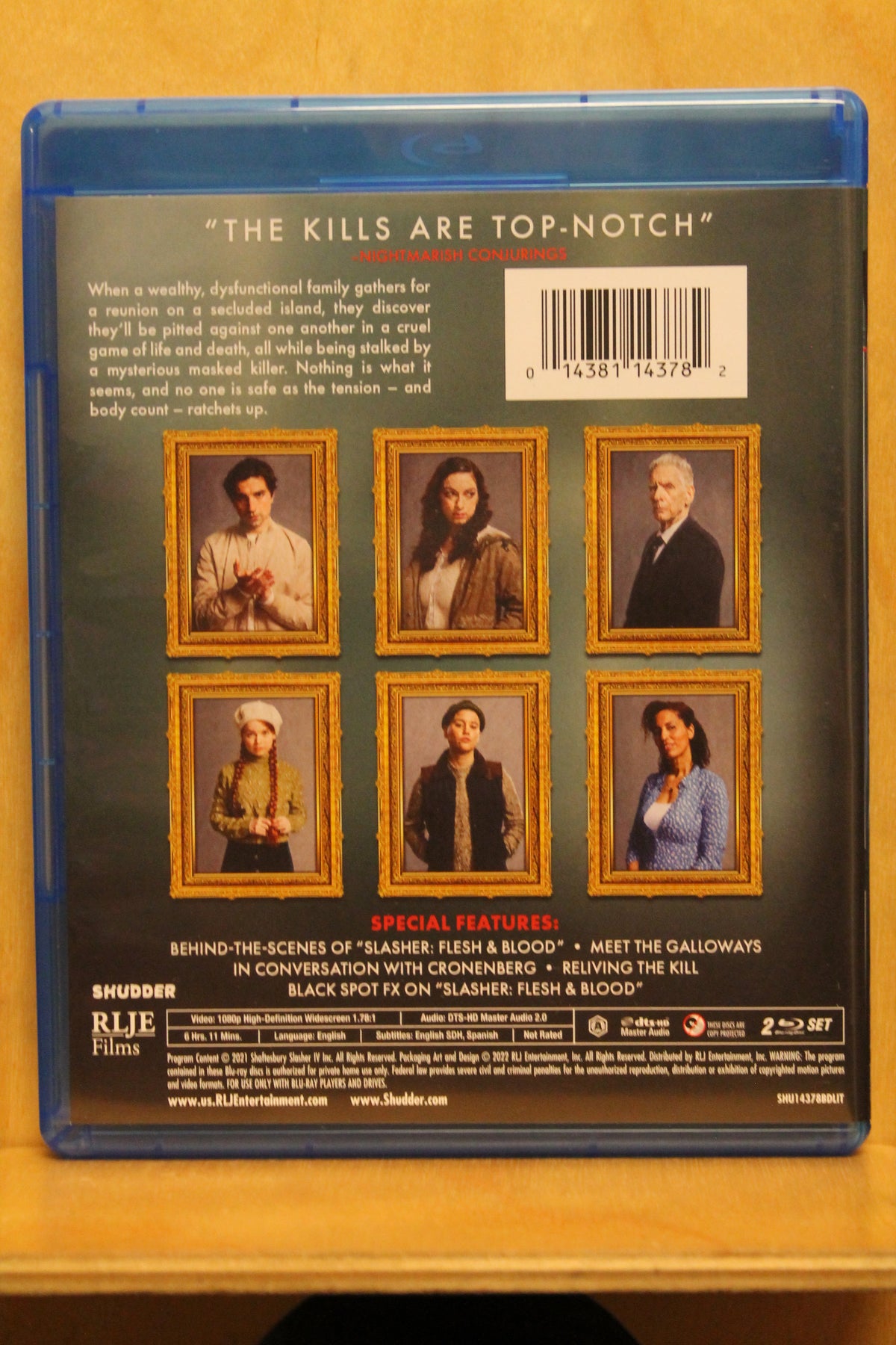 Slasher: Flesh & Blood Blu-ray