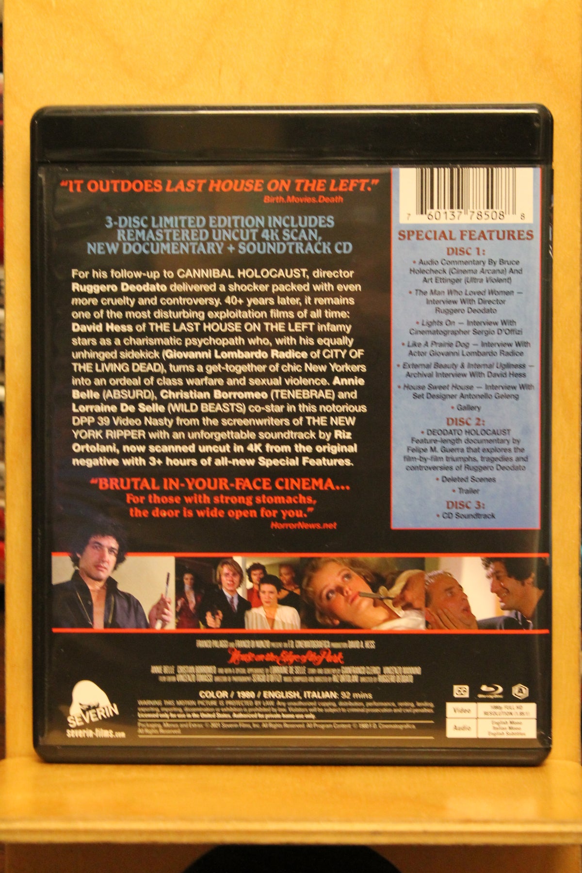 House on the Edge of the Park Blu-ray