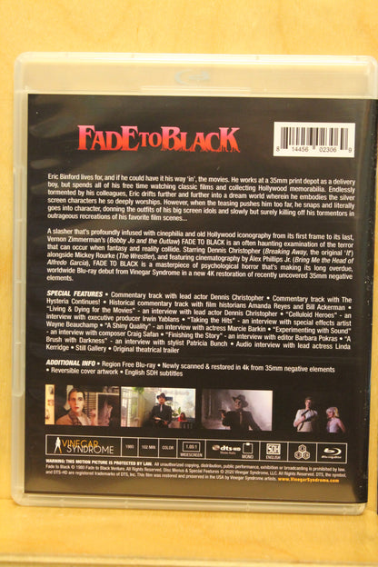 Fade to Black Blu-ray