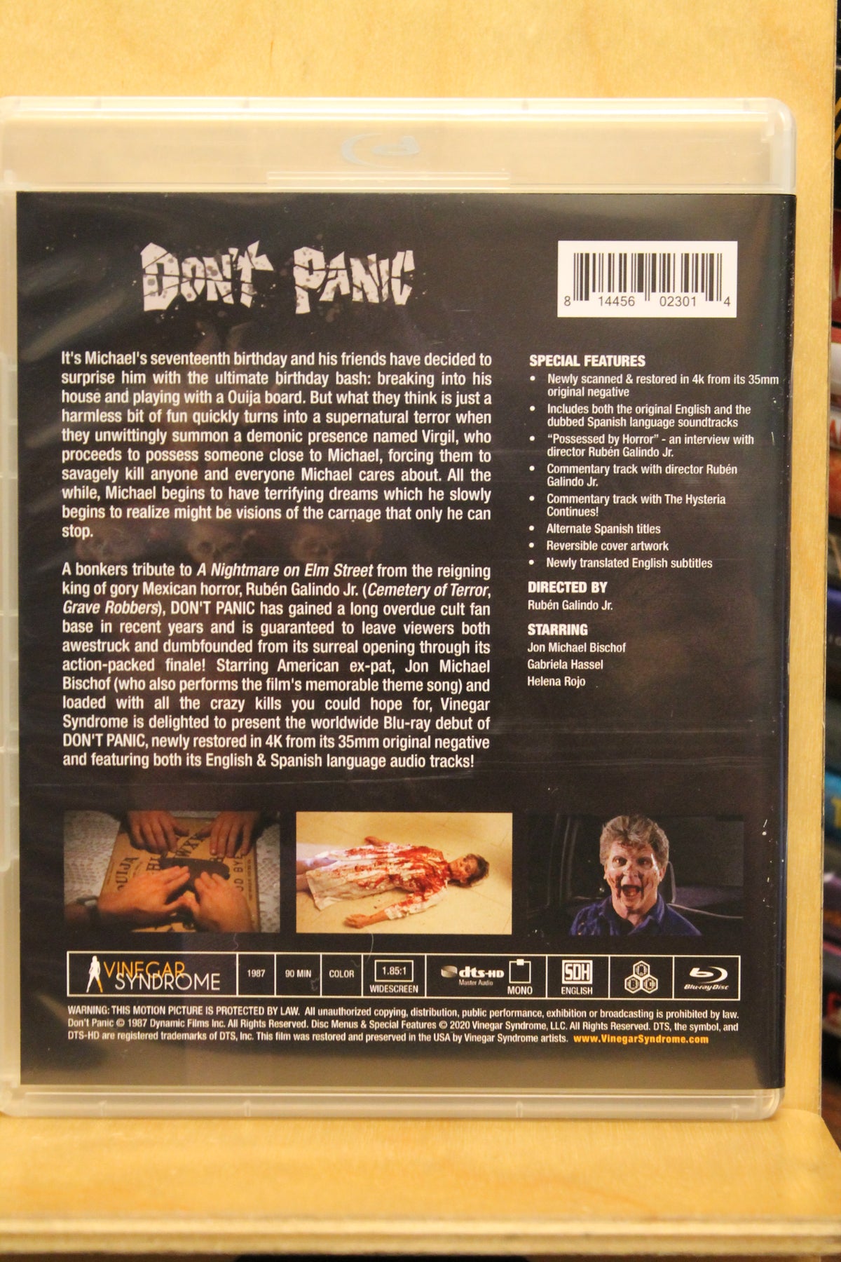 Don't Panic Blu-ray