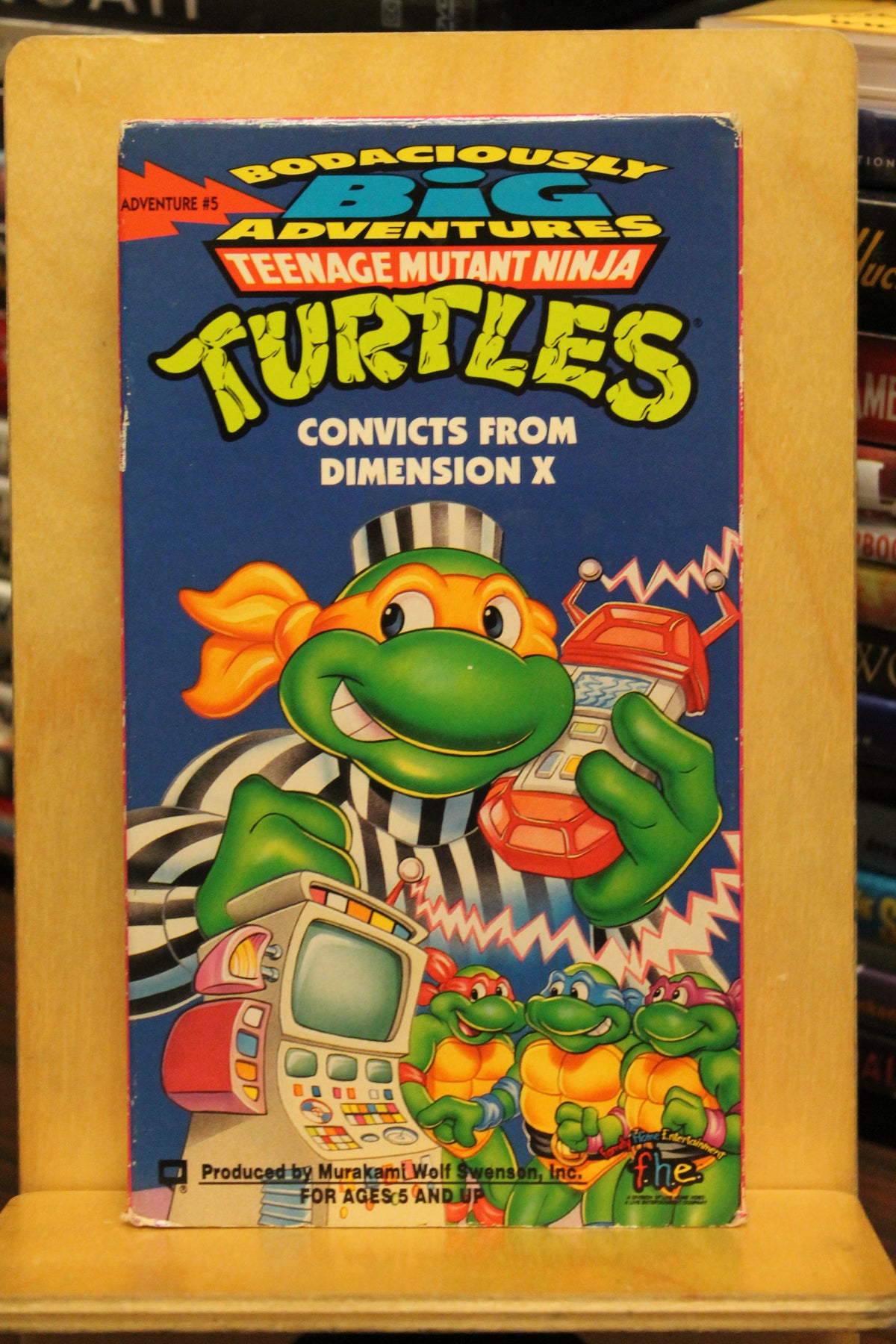 Teenage Mutant Ninja Turtles: Convicts from Dimension X VHS