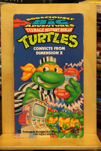 Teenage Mutant Ninja Turtles: Convicts from Dimension X VHS
