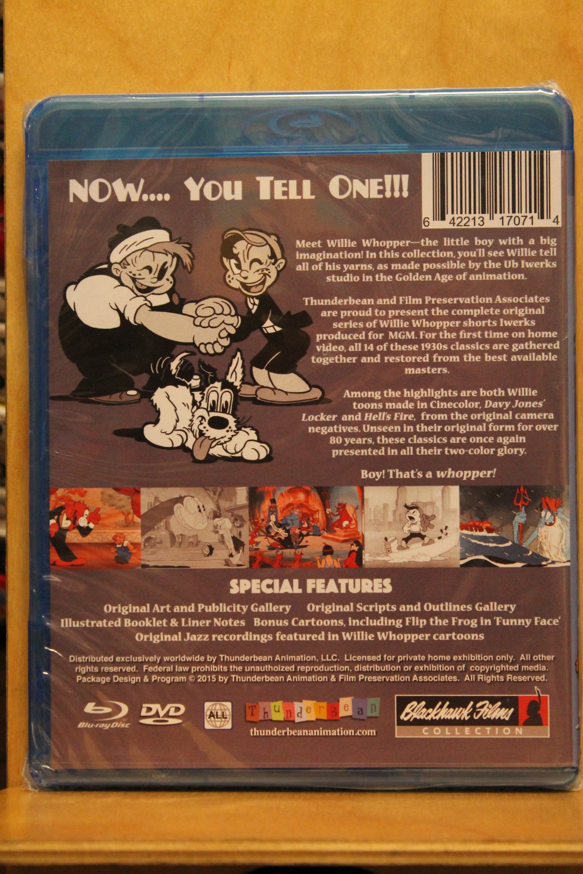 Willie Whopper Blu-ray