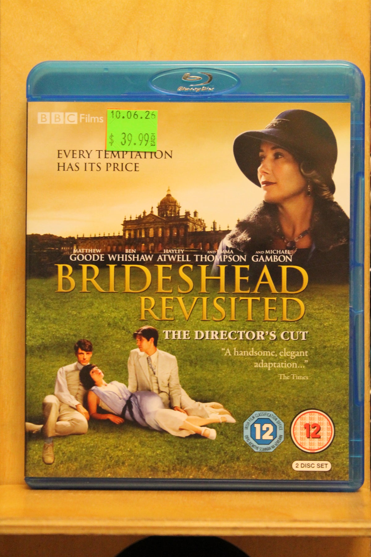 Brideshead Revisited Blu-ray