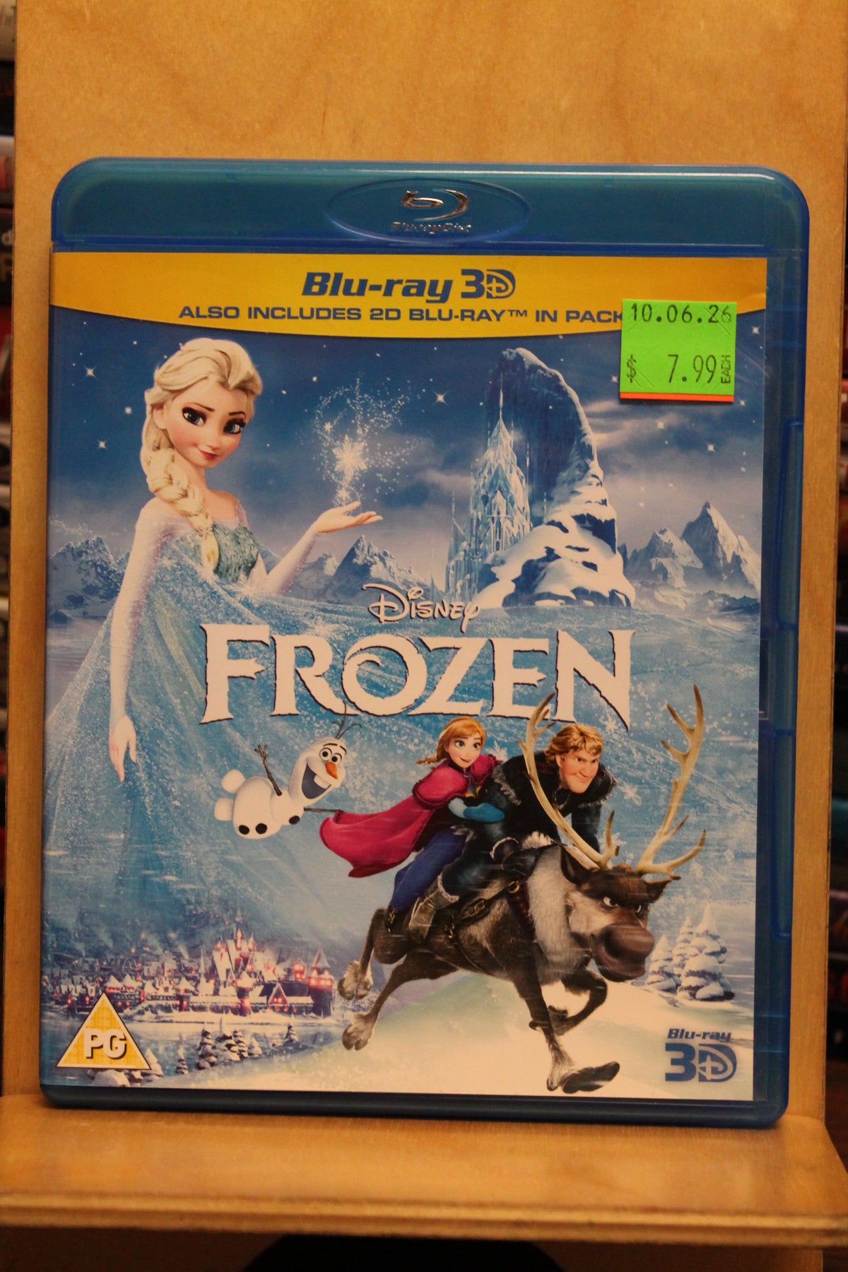 Frozen Blu-ray