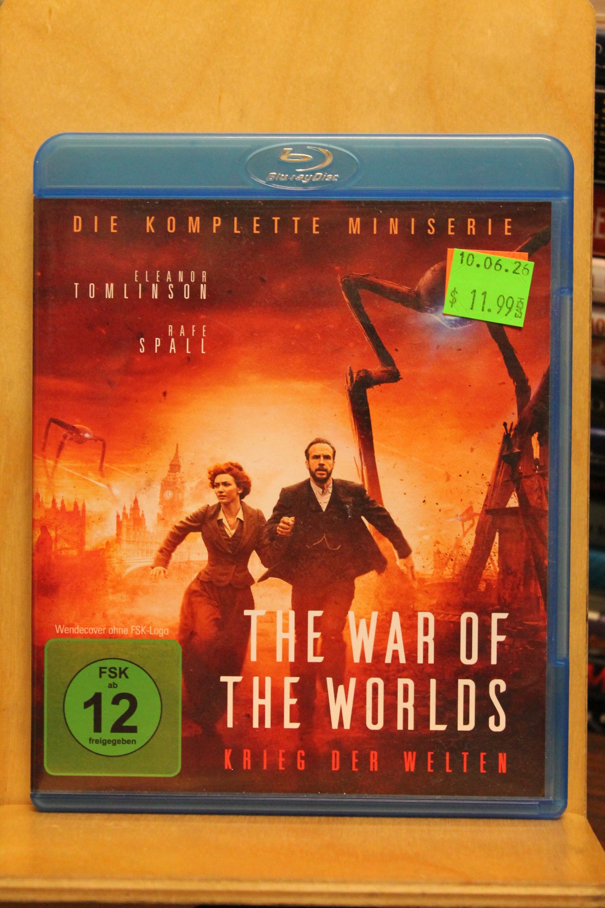 War of the Worlds Blu-ray