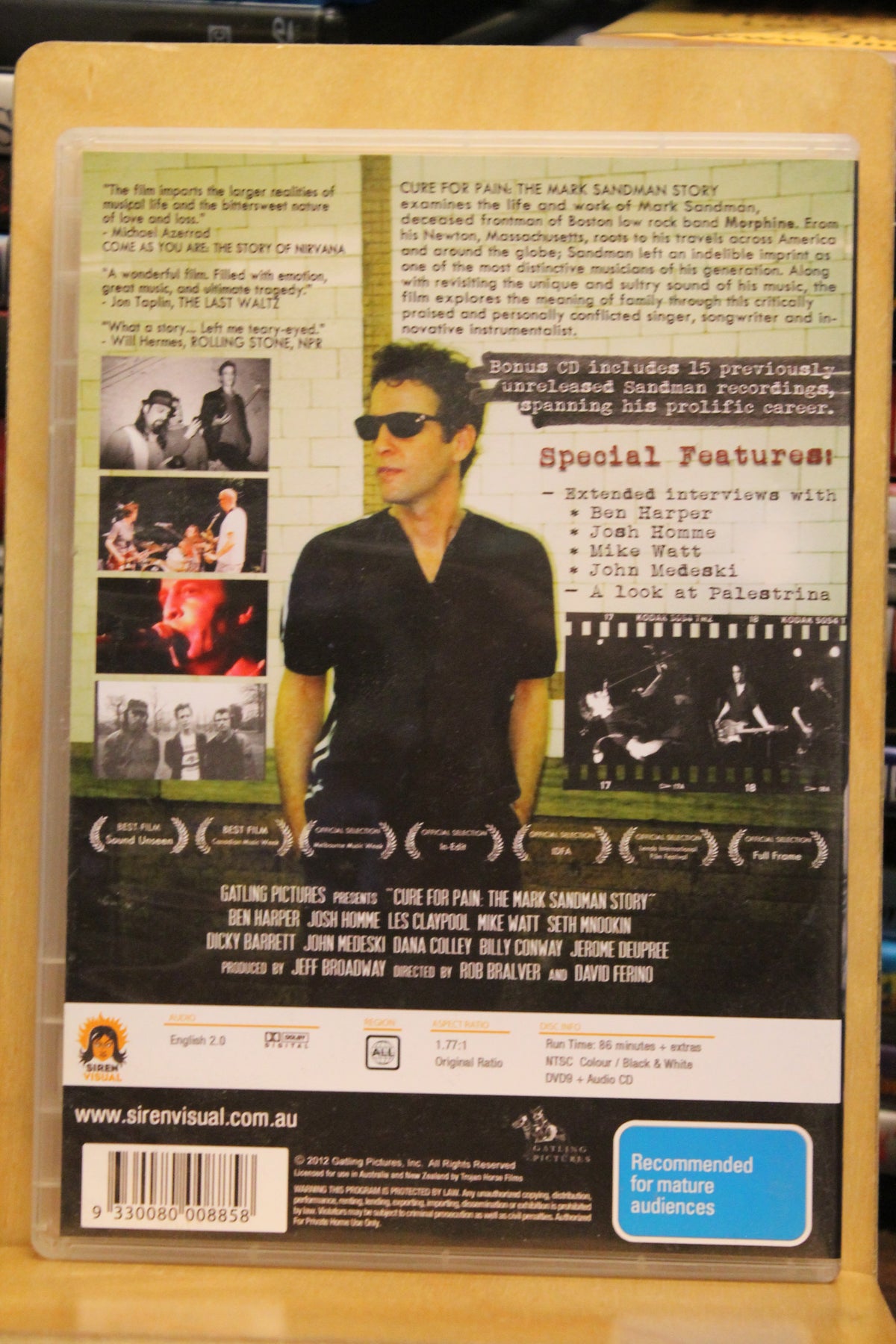 Cure for Pain: The Mark Sandman Story DVD