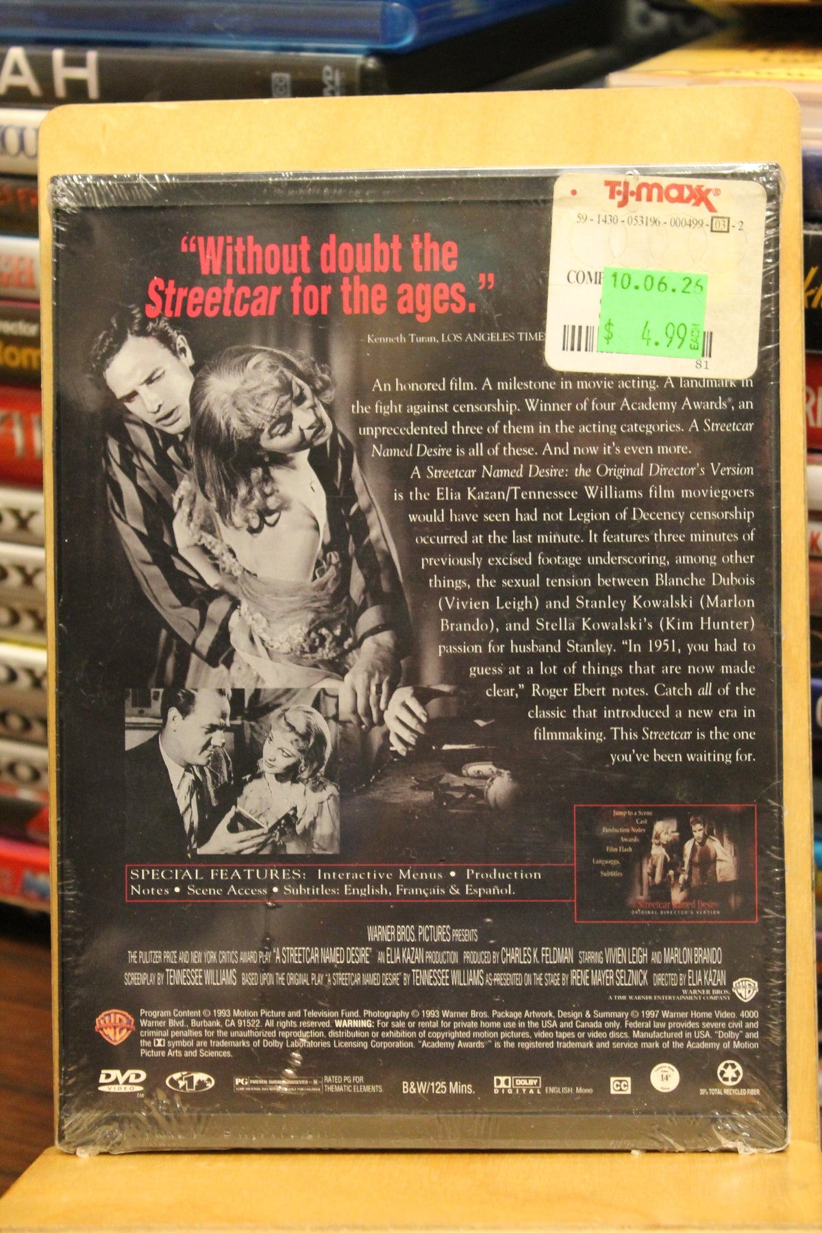 A Streetcar Named Desire DVD