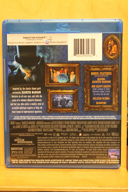 Haunted Mansion Blu-ray