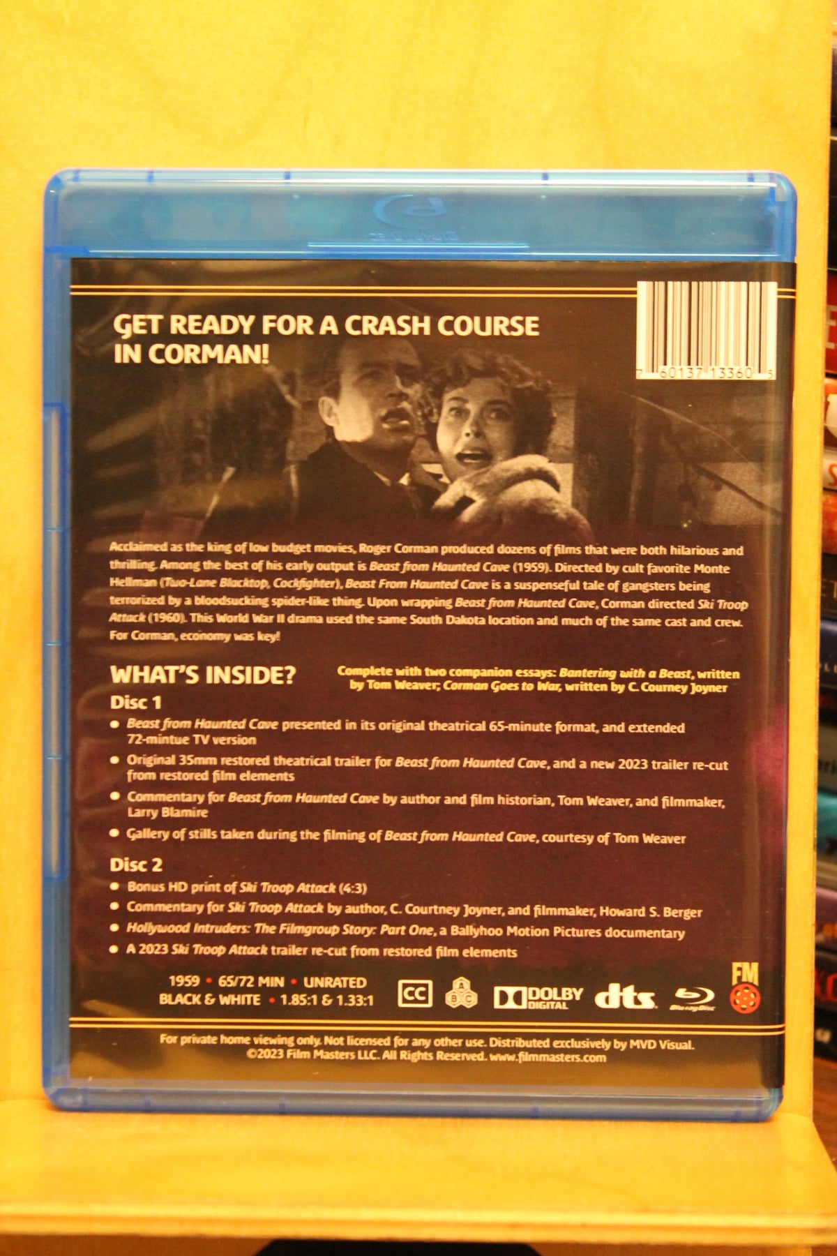 Beast from Haunted Cave Blu-ray