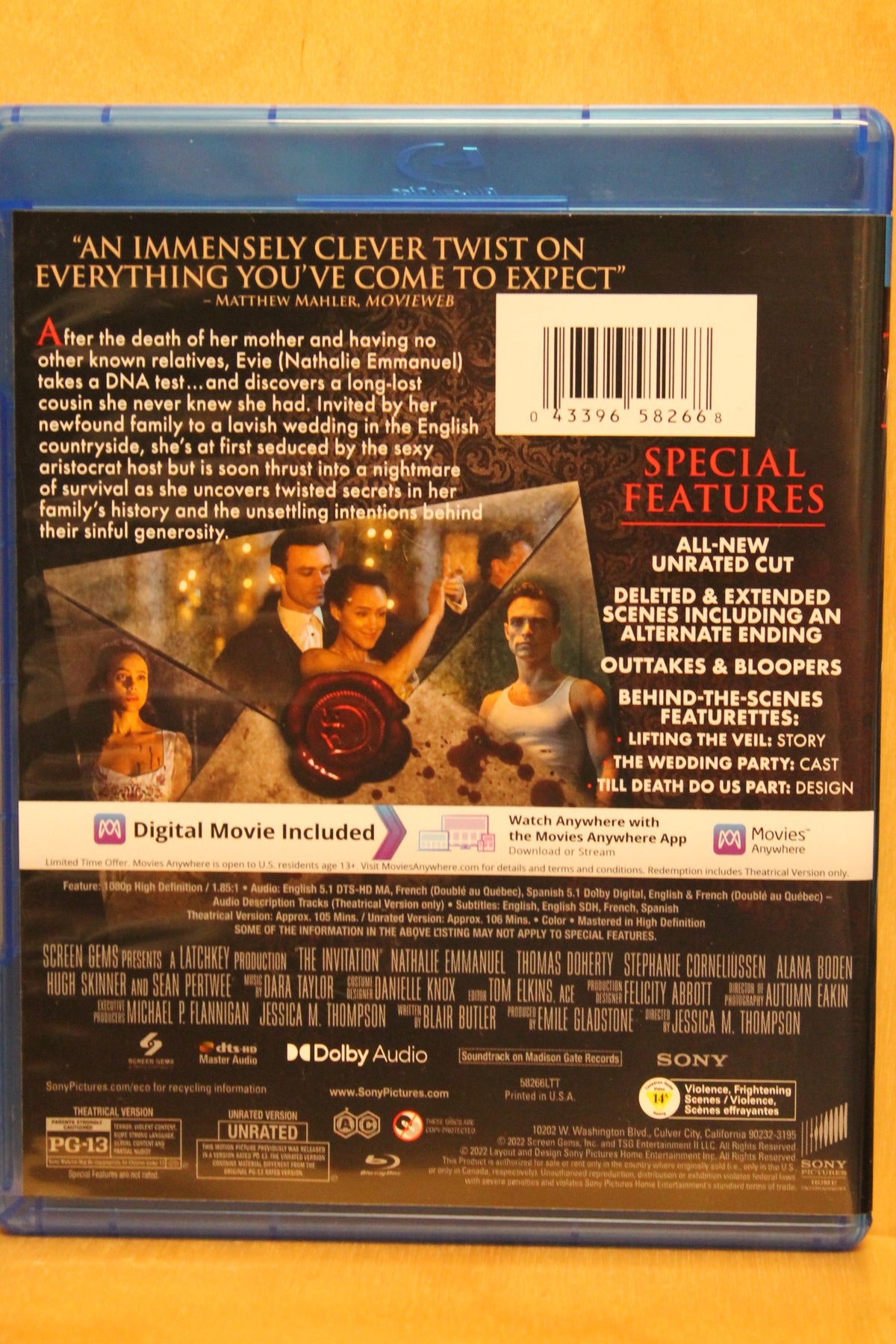 The Invitation Blu-ray
