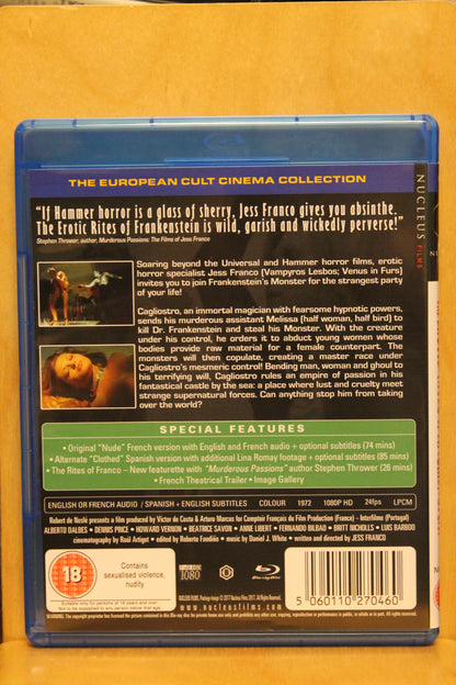 The Erotic Rites of Frankenstein Blu-ray