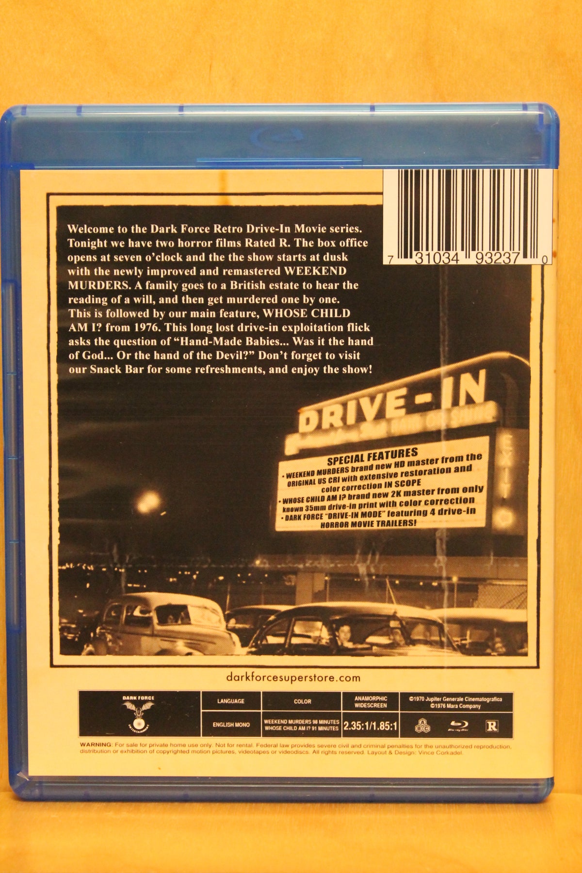 Whose Child Am I? Blu-ray