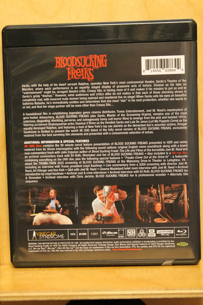 Blood Sucking Freaks 4K UHD