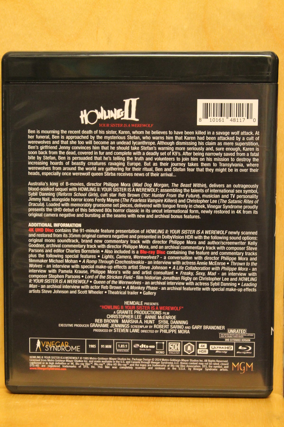 Howling II: Stirba - Werewolf Bitch 4K UHD