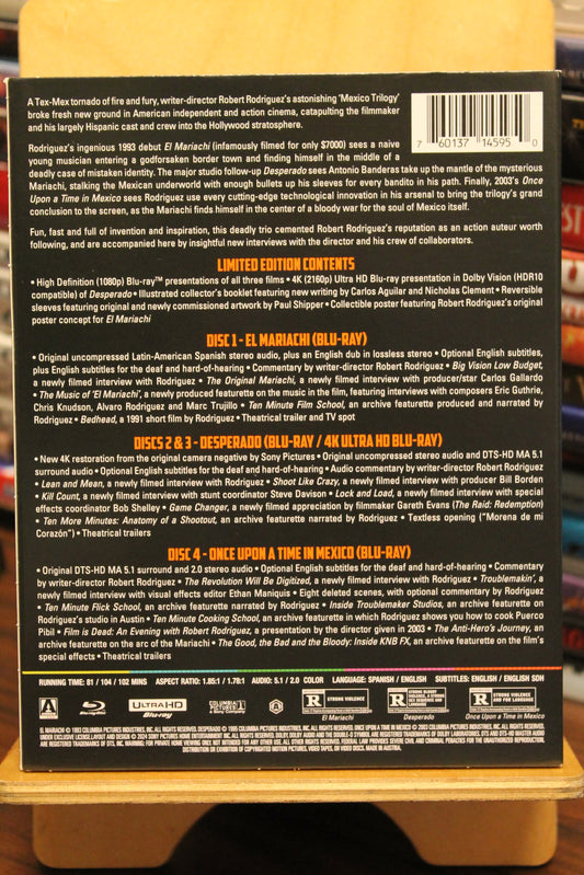 The Mexico Trilogy 4K UHD