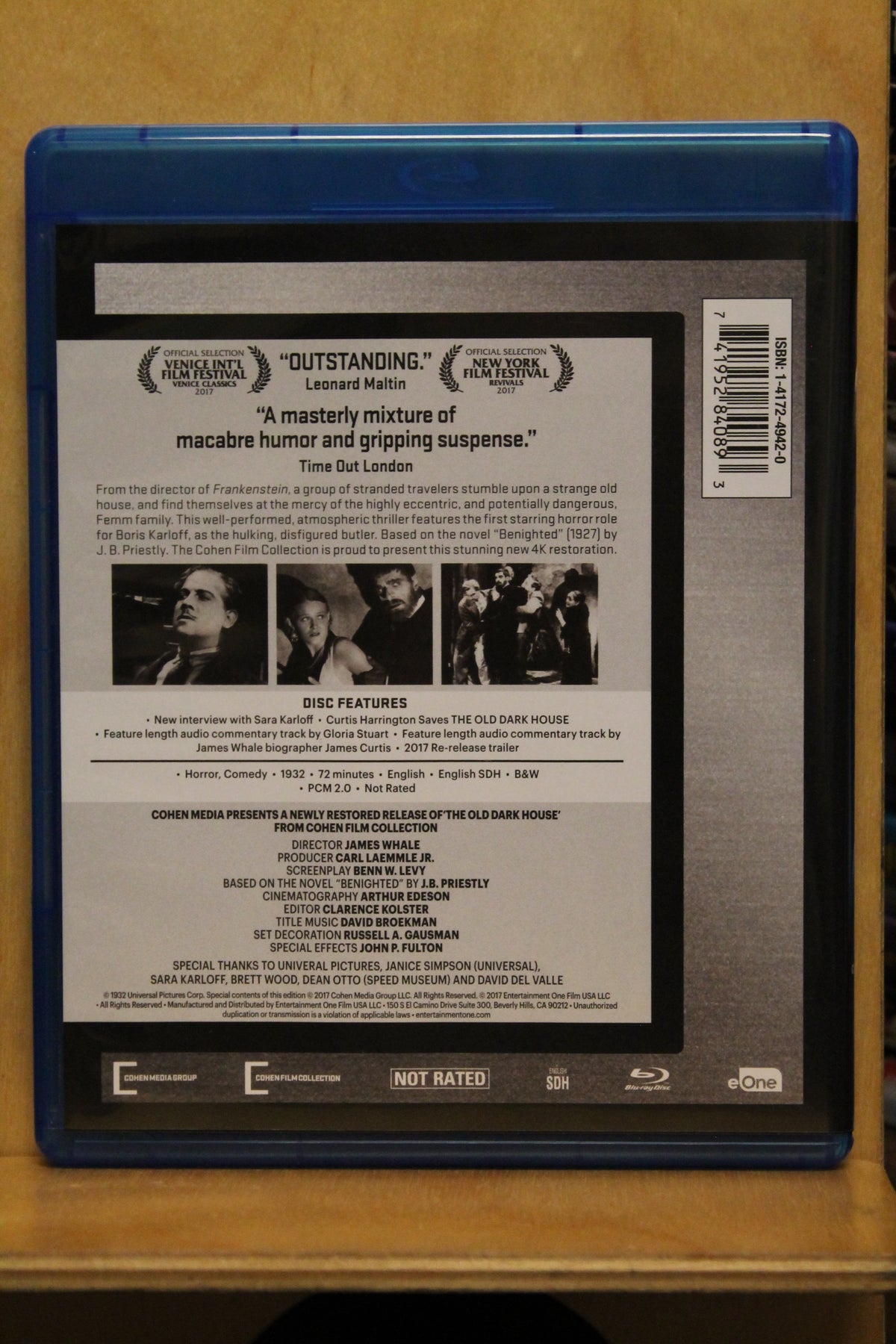 The Old Dark House Blu-ray