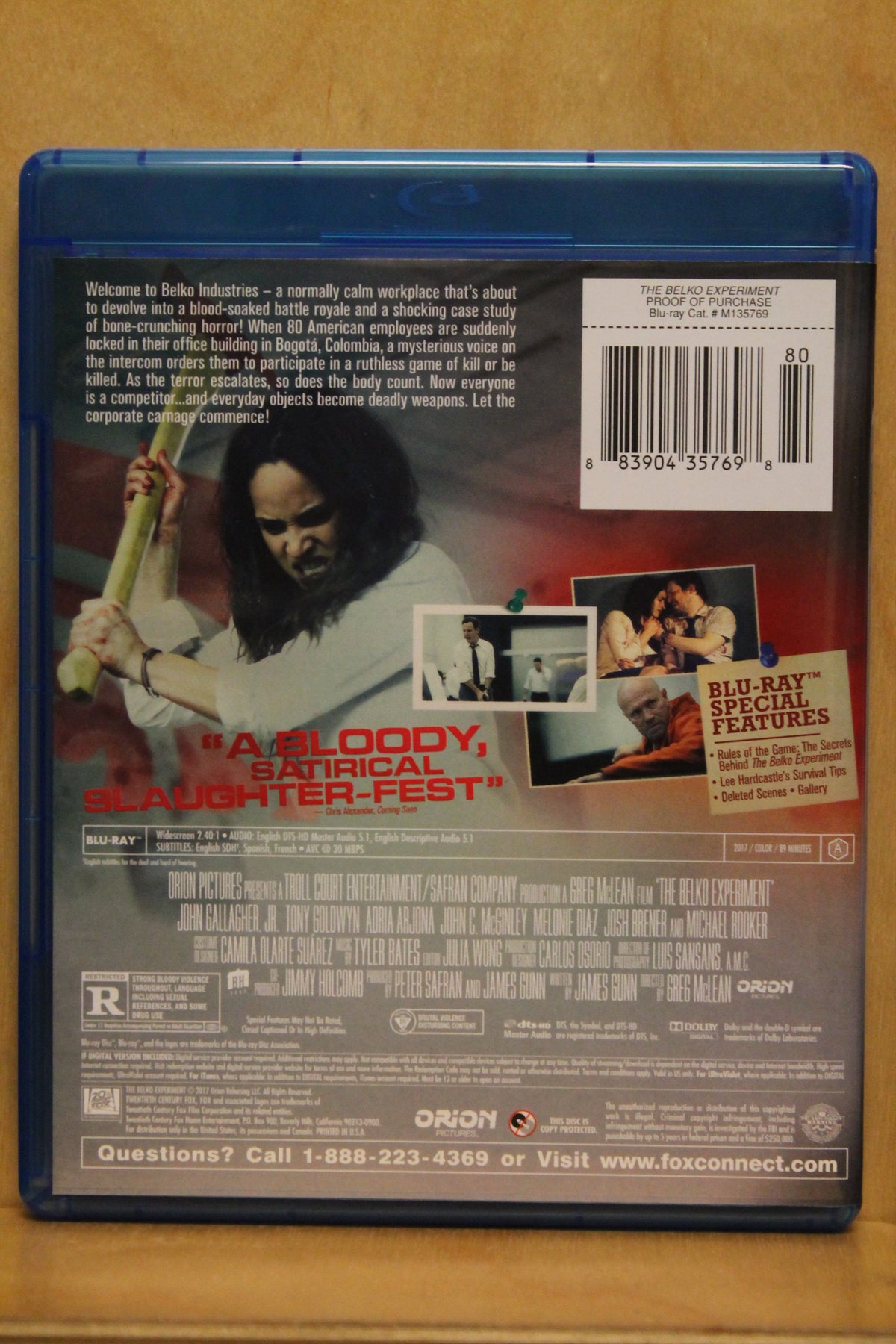 The Belko Experiment Blu-ray