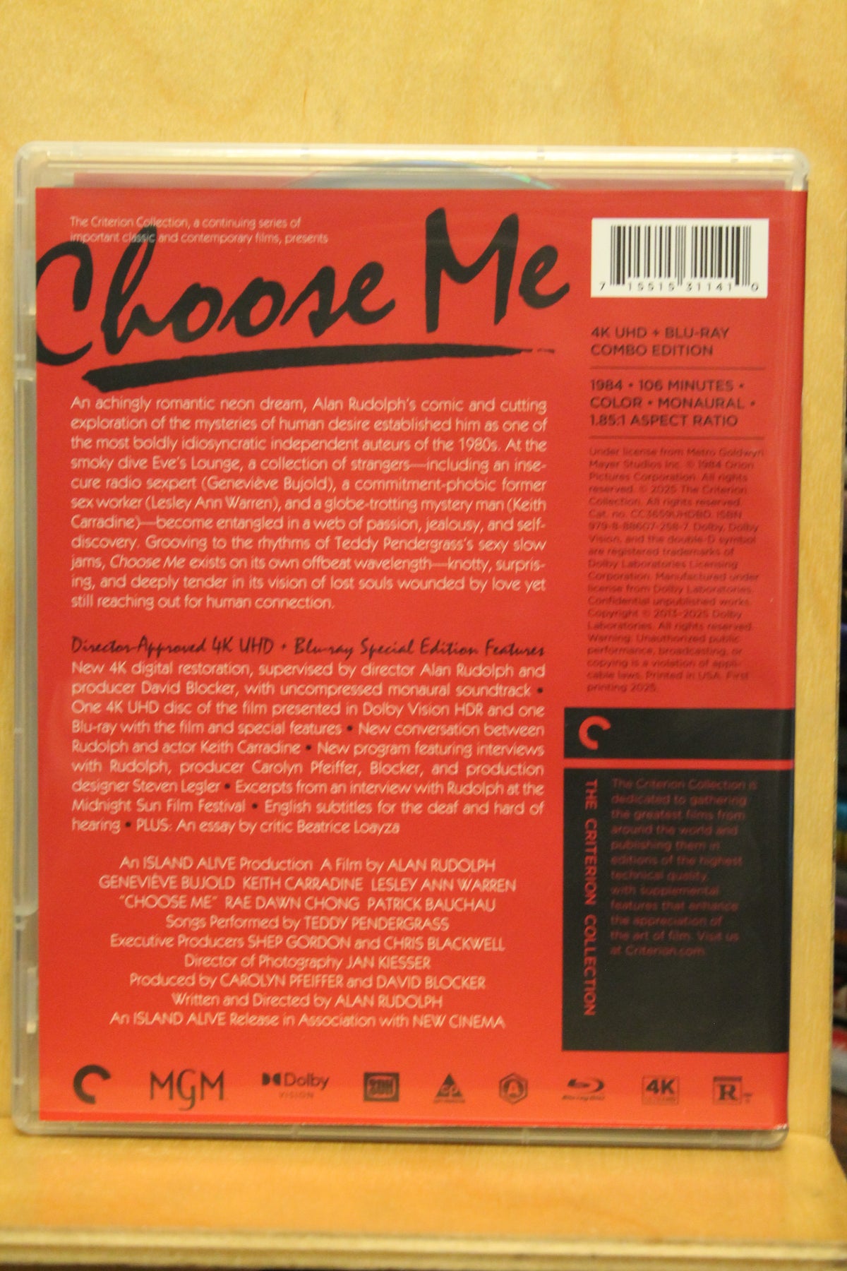 Choose Me 4K UHD