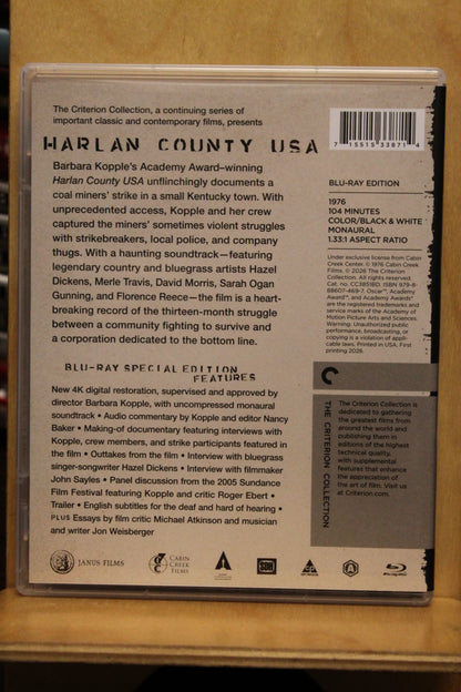 Harlan County U.S.A. Blu-ray