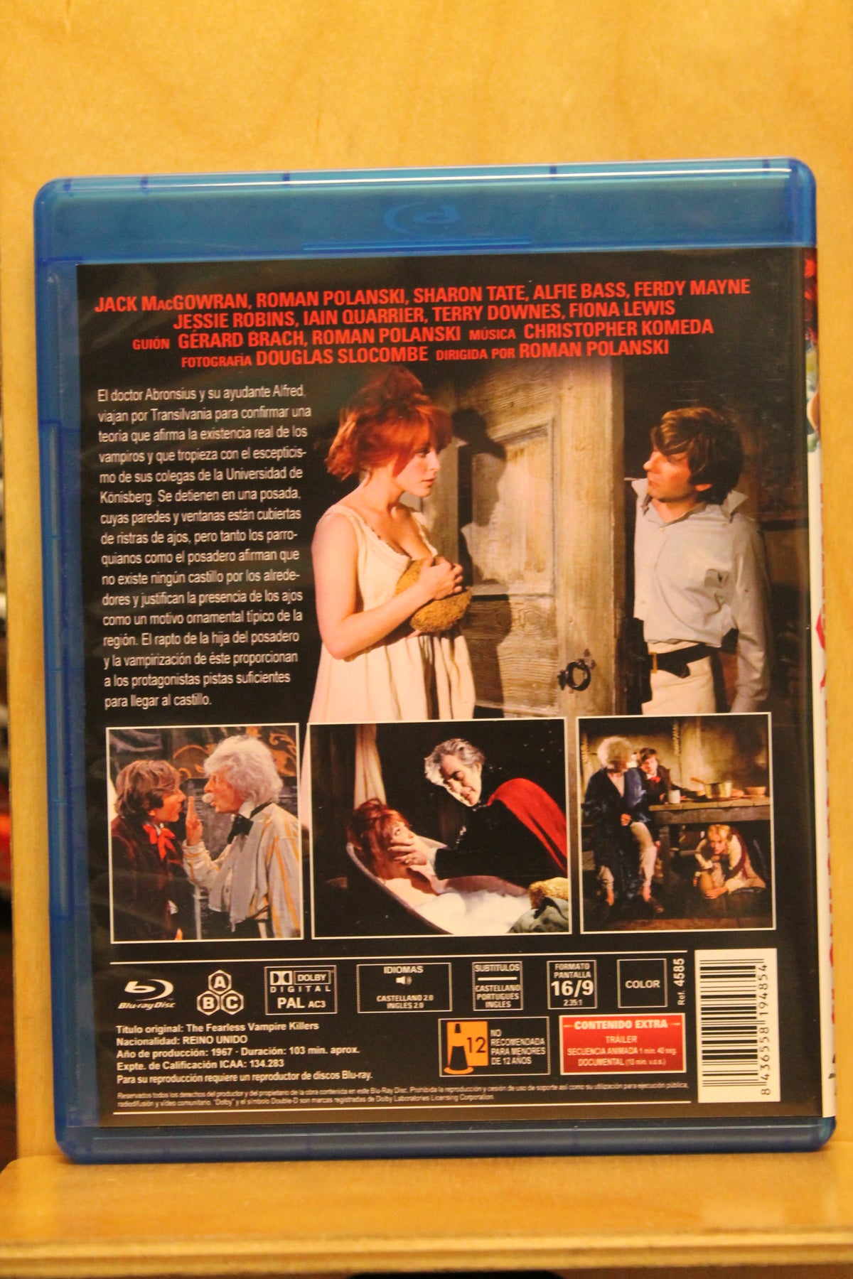 The Fearless Vampire Killers Blu-ray