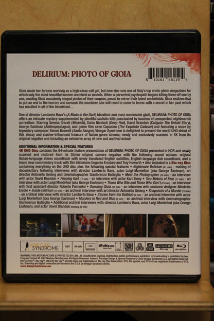 Delirium: Photo of Gioia 4K UHD