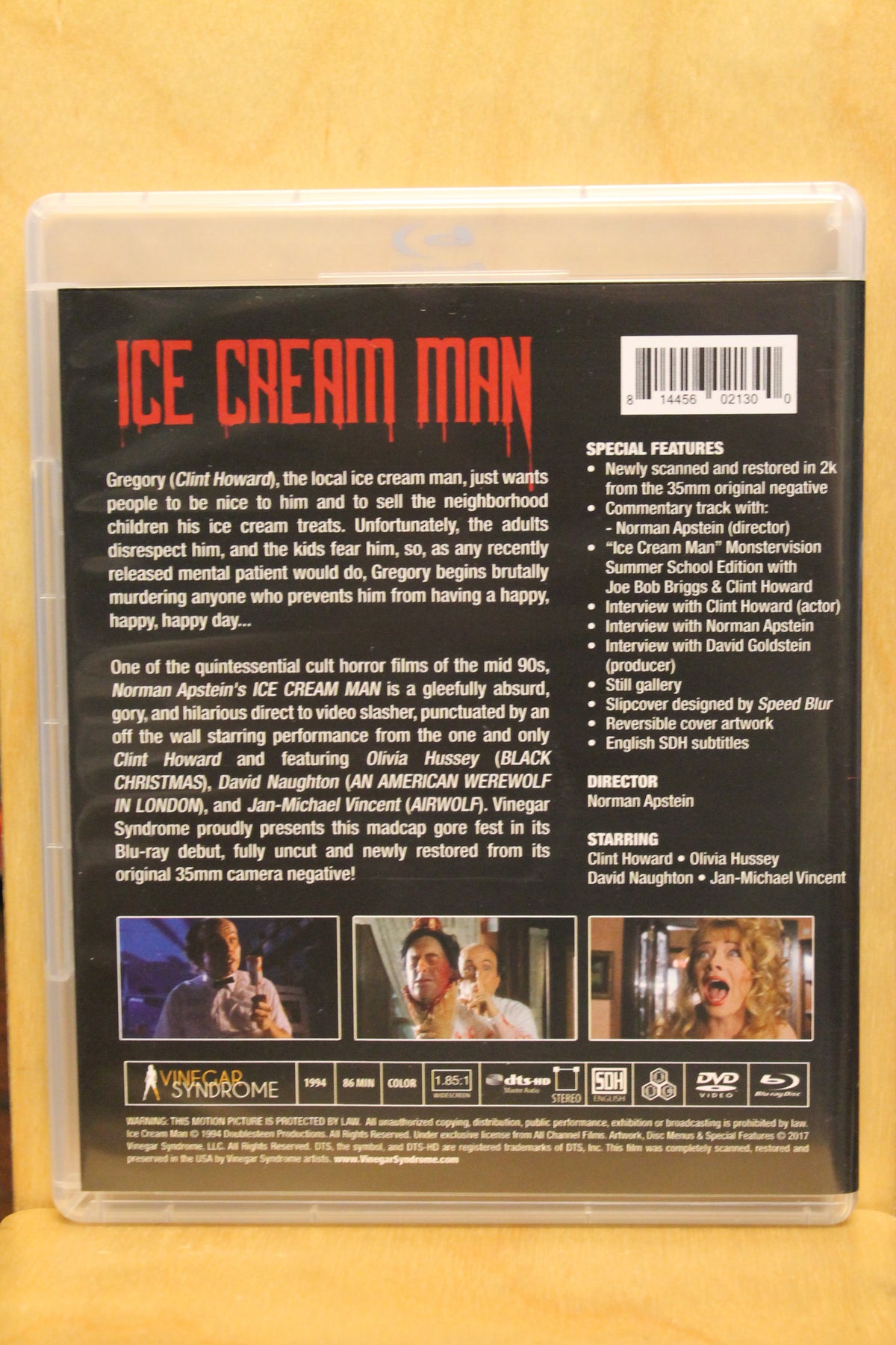 Ice Cream Man Blu-ray