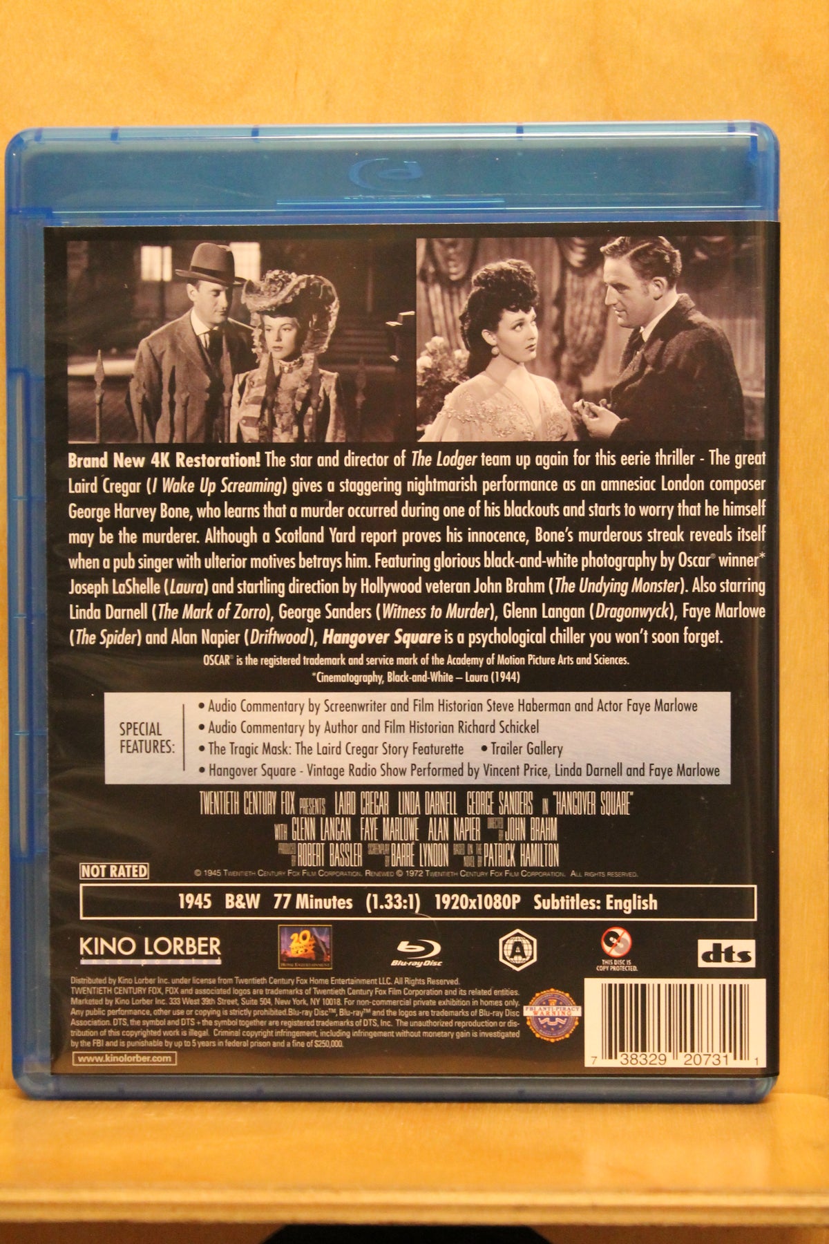 Hangover Square Blu-ray