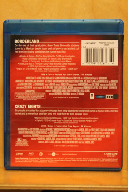Borderland / Crazy Eights Blu-ray