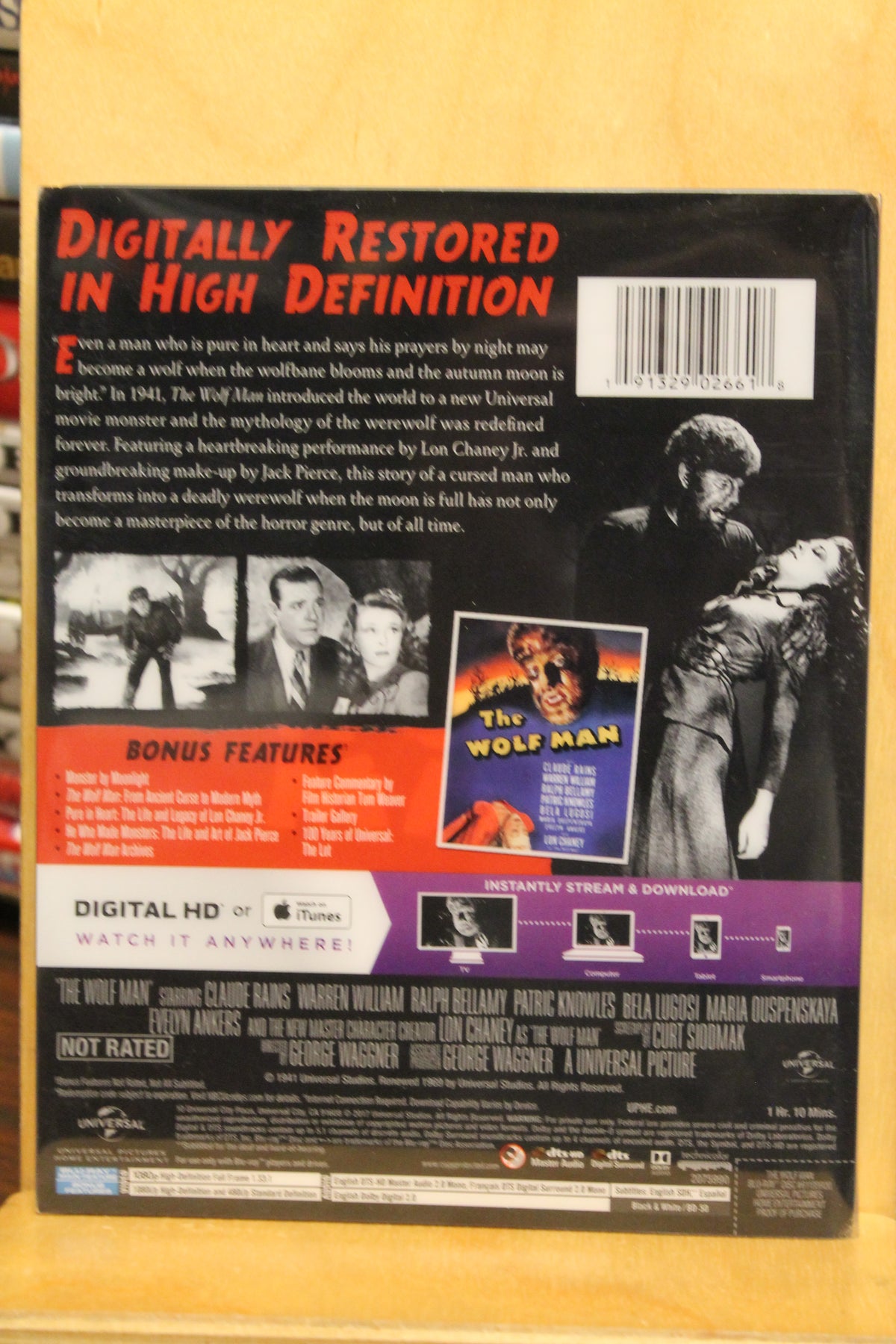 The Wolf Man Blu-ray