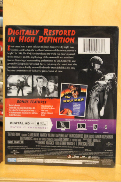 The Wolf Man Blu-ray