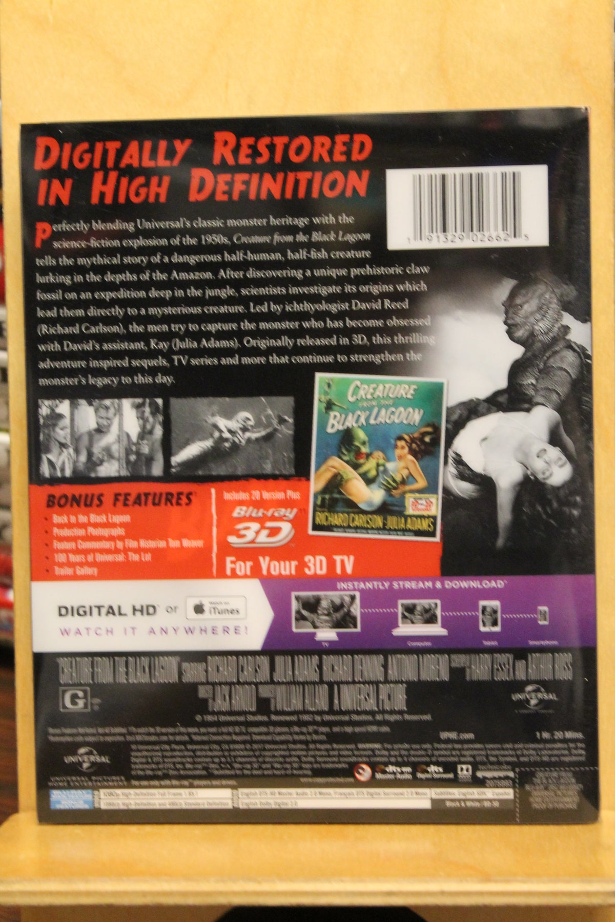 Creature from the Black Lagoon Blu-ray