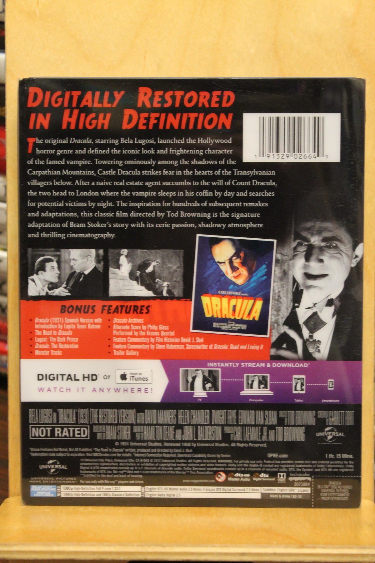 Dracula Blu-ray