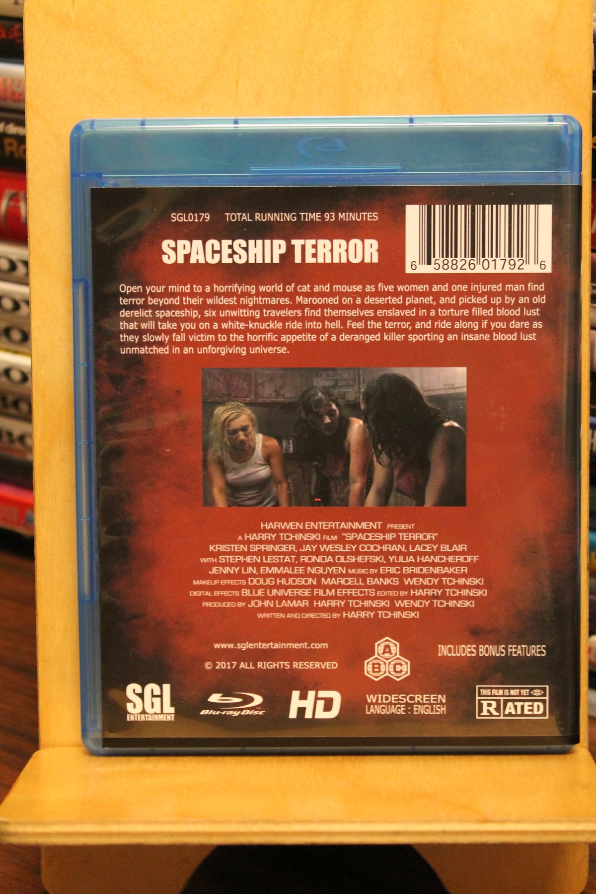 Spaceship Terror Blu-ray